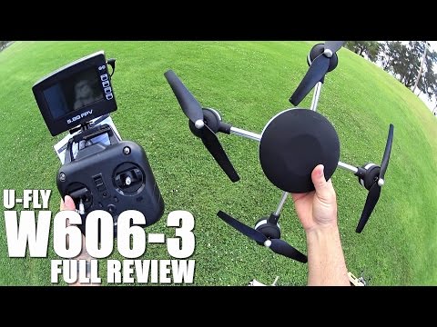 HUAJUN UFLY W606-3 5.8G FPV Quadcopter(Lily) - Full Review - [UnBox, Inspection, Setup, Flight Test] - UCVQWy-DTLpRqnuA17WZkjRQ