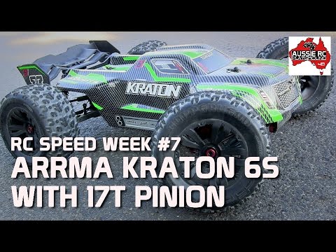 RC SPEED WEEK #7 - ARRMA Kraton 6S MT w/17T Pinon - UCOfR0NE5V7IHhMABstt11kA