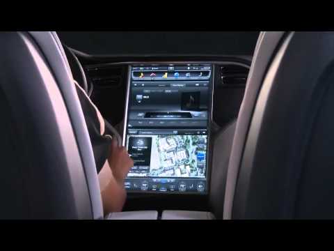 Dokunmatik Ekranıyla Tesla Model S