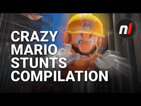 24 Seriously Crazy Stunts in Super Mario Odyssey | #MarioMegaJump Compilation 2 - UCl7ZXbZUCWI2Hz--OrO4bsA