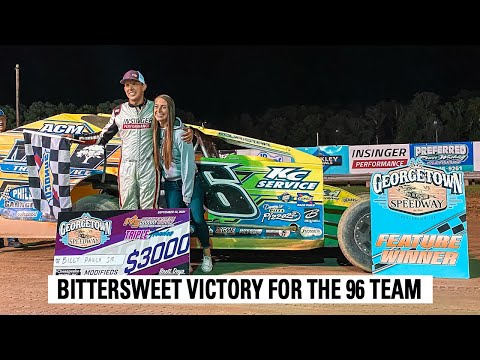 Throw Them Down And They Come Out Swinging | Back To Victory Lane At Georgetown Speedway! - dirt track racing video image
