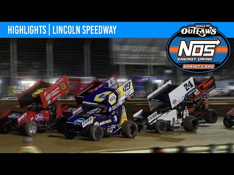 World of Outlaws NOS Energy Drink Sprint Cars | Lincoln | March 18, 2023 | HIGHLIGHTS - dirt track racing video image