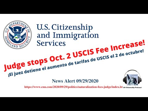 Federal judge blocks attempt to hike naturalization fees by 80%