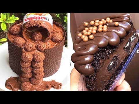 How To Make Easy Chocolate Cake Desserts! | How To Baking Recipes And Hacks