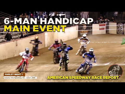 Why These 6-Man Races Are More INTENSE Than You Think! - dirt track racing video image