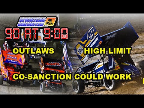 SprintCarUnlimited 90 at 9 for Wednesday, May 8th: Co-sanctioned shows could work - dirt track racing video image
