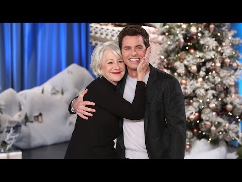 James Marsden Shares a Smooch With His Celebrity Crush Helen Mirren - UCdtXPiqI2cLorKaPrfpKc4g