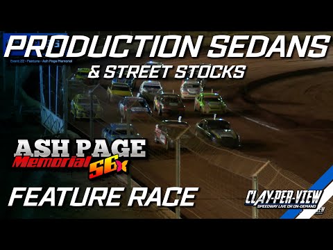 Ash Page Memorial | Full Race - Newman - 5th Oct 2024 | Clay-Per-View - dirt track racing video image