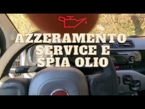 Come Eseguire Il Reset Della Spia Service Della Fiat Panda Fiat Panda MK 3 319