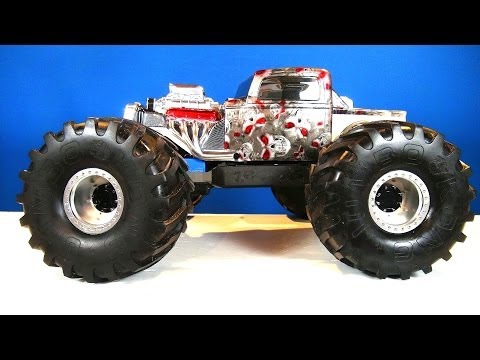 RC ADVENTURES - The REAPER - Dual Motor Mega Traxxas Summit with Aluminum Rims - UCxcjVHL-2o3D6Q9esu05a1Q