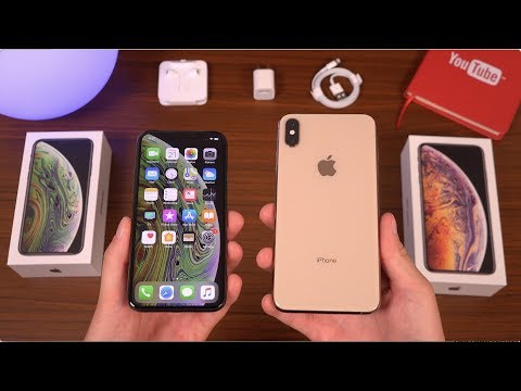 Apple iPhone Xs and Xs Max Unboxing! - UCbR6jJpva9VIIAHTse4C3hw