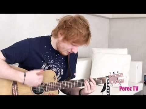 Ed Sheeran - "Kiss Me" (Acoustic Performance for Perez Hilton )