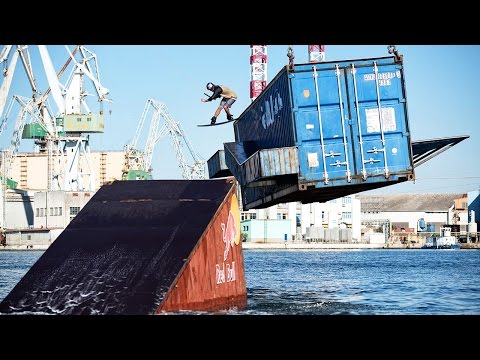 Wakeboarding With a Massive Harbor Crane as a Tow Cable - UCblfuW_4rakIf2h6aqANefA