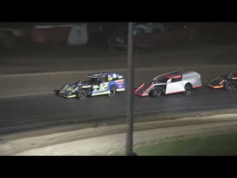 I.M.C.A A-Feature at Crystal Motor Speedway, Michigan on 06-18-2022!! - dirt track racing video image