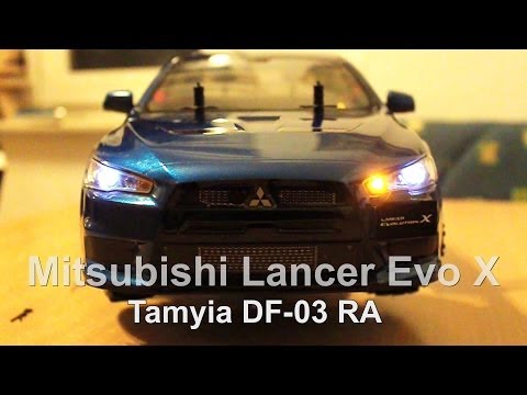 Tamiya // RC // Mitsubishi Lancer Evo montage DF03Ra with 2,4 Ghz Acoms - UCNWVhopT5VjgRdDspxW2IYQ