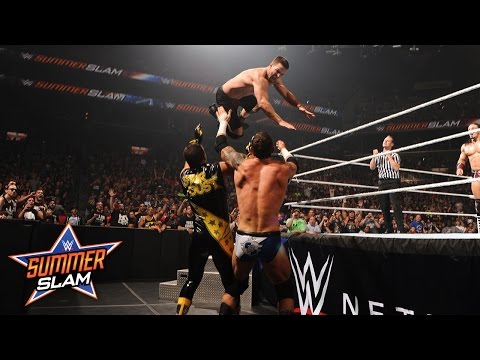 WWE Network: Neville & Stephen Amell vs. Stardust & King Barrett: SummerSlam 2015 - UCJ5v_MCY6GNUBTO8-D3XoAg