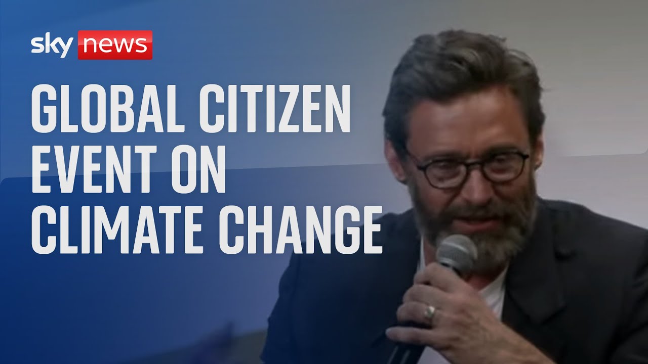 Global Citizen brings leaders and celebrities together address climate change