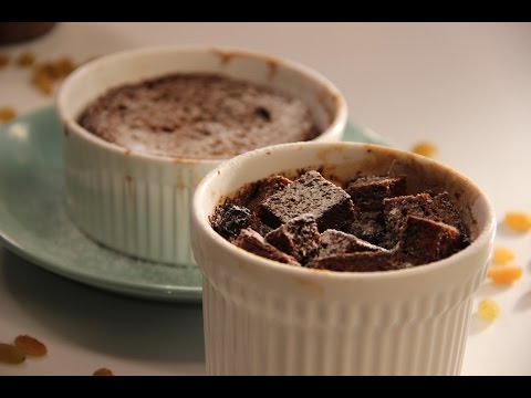 Chocolate Bread Pudding | Cooksmart | Sanjeev Kapoor Khazana - UCmoX4QULJ9MB00xW4coMiOw