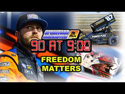 SprintCarUnlimited 90 at 9 for Monday, May 19th: Taking advantage of High Limit freedom - dirt track racing video image