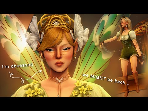 Exploring the Enchanted by Nature create-a-sim as a die hard Sims 3 Supernatural lover