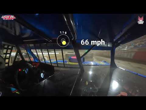 #4G Gary Clark - Super Stock - 3-22-2025 Lucas Oil Speedway - In Car Camera - dirt track racing video image