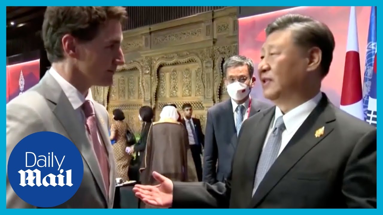Awkward: China’s Xi Jinping confronts Trudeau at G20 over media leaks