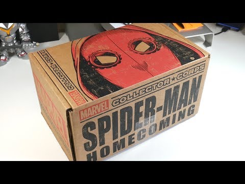 Unboxing Spider Man Subscription Box - UCRg2tBkpKYDxOKtX3GvLZcQ