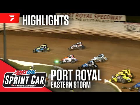𝑯𝑰𝑮𝑯𝑳𝑰𝑮𝑯𝑻𝑺: USAC AMSOIL National Sprint Cars | Port Royal Speedway | Eastern Storm | June 15, 2024 - dirt track racing video image