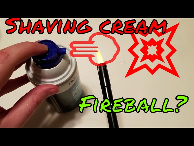 Is Shaving Cream Flammable?