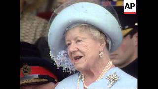 UK - Bless Them All, Queen Mum Tells Mass Crowd