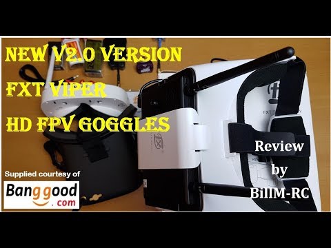 New V2.0 Version FXT VIPER 5.8GHz Diversity HD FPV Goggles review - UCLnkWbYHfdiwJEMBBIVFVtw