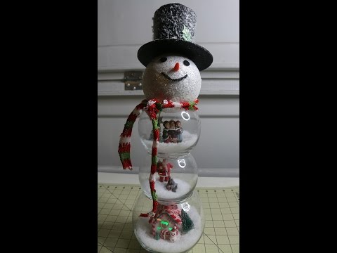 Fish Bowl Snowman Craft - UCdZSroWwiRMMQQ0CwF5eXYA