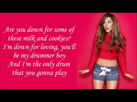 Ariana Grande ~ Wit it this Christmas ~ Lyrics