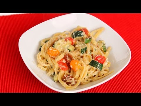 Fettucine with Fresh Ricotta Recipe - Laura Vitale - Laura in the Kitchen Episode 588 - UCNbngWUqL2eqRw12yAwcICg