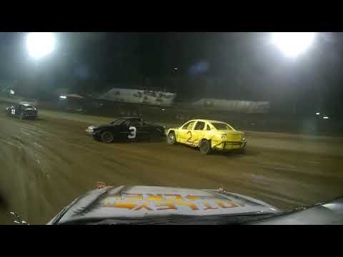Perris Auto Speedway Roof Cam  #88  Brian Motley HEAT &amp; MAIN  4-22-23 Has a rollover in the Main - dirt track racing video image