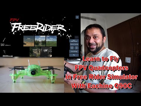 Learn to Fly FPV with Eachine Q90C and Free Rider FPV Simulator - UCsFctXdFnbeoKpLefdEloEQ