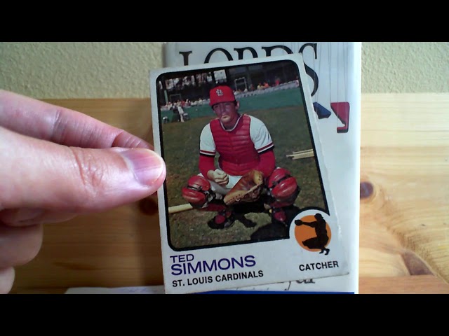 Ted Simmons Baseball Card is a Must Have for Any Collection