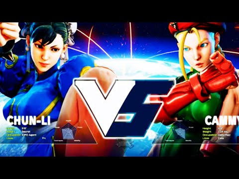 Street Fighter 5 Chun li Vs Cammy Gameplay E3 2015 (PS4) HD - UCsJjXWCFZcDn-IAghR--S_A