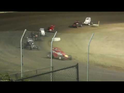 7/23/23 Grays Harbor Raceway Wingless Sprint Series (Heats, Dash, &amp; Main Event) - dirt track racing video image