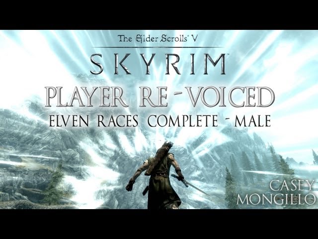 Skyrim Player Voice Mod for PS4 - PC - and Xbox One