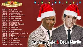 Nat King Cole & Dean Martin - The Best Of Christmas Full Album  Best Christmas Carols Music