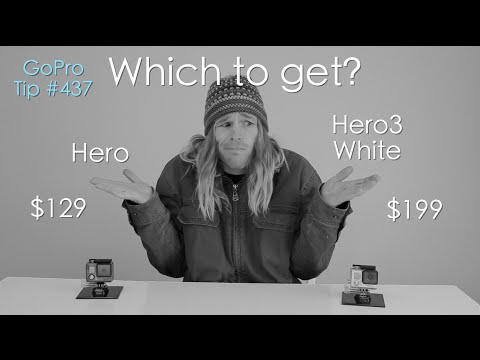 Hero vs Hero3 White - Which to get?  GoPro Tip #437 - UCTs-d2DgyuJVRICivxe2Ktg