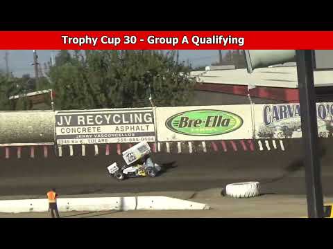 Trophy Cup 30 - Night 1 - Group A Qualifying - dirt track racing video image