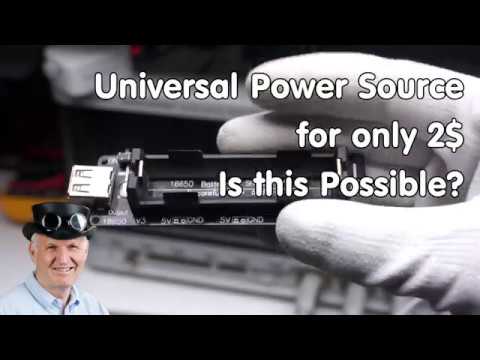 Universal Power Source (UPS) for only 2$. Is this possible? (Raspbery Pi, Arduino, ESP32) - UCu7_D0o48KbfhpEohoP7YSQ