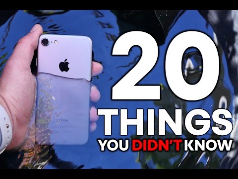 iPhone 7 - 20 Things You Didn't Know! - UCj34AOIMl_k1fF7hcBkD_dw