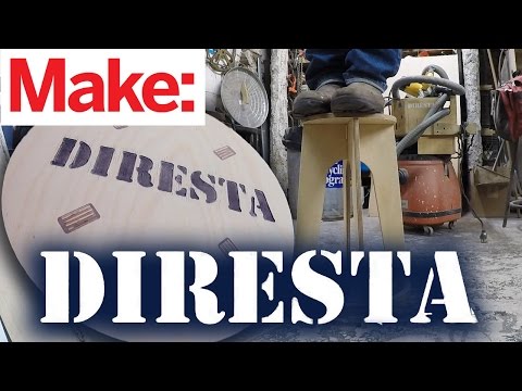 Diresta: X-Carve Stool - UChtY6O8Ahw2cz05PS2GhUbg