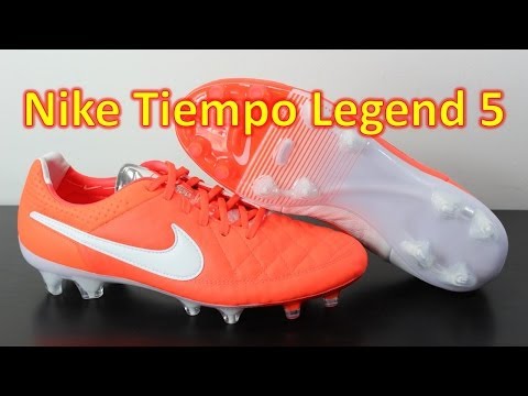 Nike Tiempo Legend 5 Total Crimson/White - Unboxing + On Feet - UCUU3lMXc6iDrQw4eZen8COQ