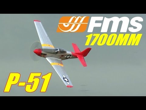 FMS / Diamond Hobby P-51 MUSTANG RED TAIL 1700mm Teaser Trailer - UCdnuf9CA6I-2wAcC90xODrQ