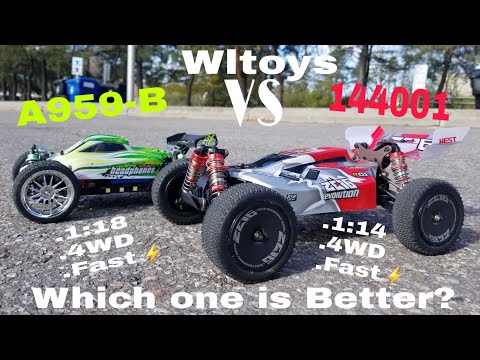 Wltoys 144001 VS Wltoys A959-B!! Speed and Handling Test⚡ - UCAb65iSPBDpsO04dgbE-UxA