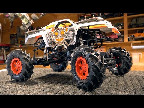 THESE TIRES KICK BUTT! MONSTER MUD 2.6 FLING KINGS - MAX D TRUCK BUILD: AXIAL SMT10 | RC ADVENTURES - UCxcjVHL-2o3D6Q9esu05a1Q